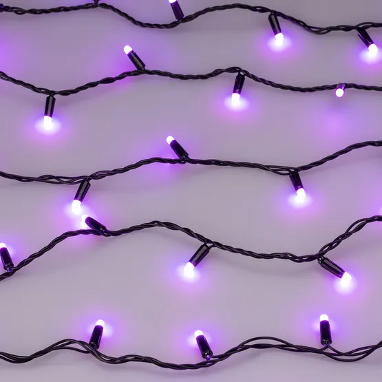 Фото #9 товара Светодиодная гирлянда ARD-STRING-CLASSIC-20000-BLACK-200LED-MILK-SYNC RGB (230V, 13W) (Ardecoled, IP65)