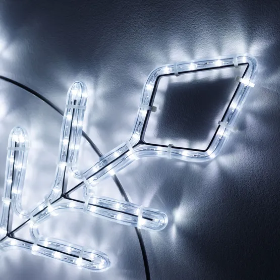 Фото #2 товара Фигура светодиодная ARD-SNOWFLAKE-M9-900x900-360LED White (230V, 22W) (Ardecoled, IP65)