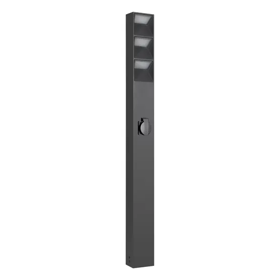 Фото #1 товара Светильник LGD-TILLIS-BOLL-SOCKET-H900-12W Warm3000 (GR, 92 deg, 230V) (Arlight, IP54 Металл, 3 года)