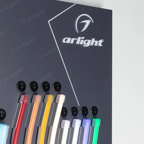 Фото #8 товара Стенд Гибкий Неон ARL-NEON-1100x600mm (DB 3мм, пленка, лого) (Arlight, -)