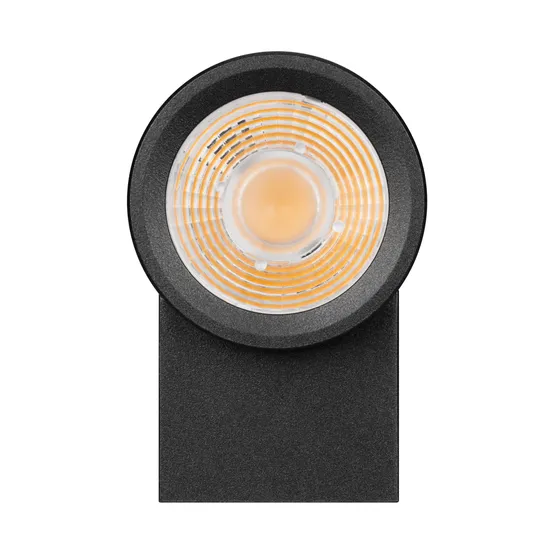 Фото #4 товара Светильник LGD-RAY-WALL-R65-9W Warm3000 (GR, 23 deg, 230V) (Arlight, IP65 Металл, 3 года)