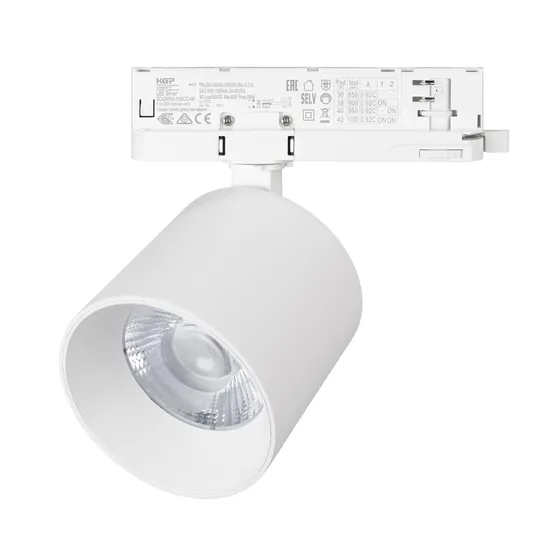 Фото #1 товара Светильник LGD-DYKE-4TR-R100-36W Day4000 (WH, 38 deg, 230V, TRIAC) (Arlight, IP20 Металл, 5 лет)
