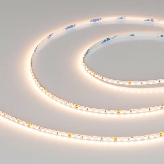 Фото #4 товара Светодиодная лента MICROLED-M182-4mm 24V Warm2700 (10 W/m, IP20, 2216, 5m) (Arlight, узкая)