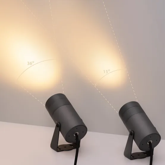 Фото #2 товара Прожектор ALT-SPARK-ZOOM-R75-18W Warm3000 (Графит, 15-36 deg, 230V) (Arlight, IP67 Металл, 5 лет)