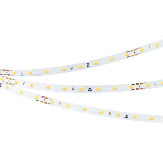 Фото #2 товара Светодиодная лента DOT-X64-8mm 24V Warm3000 (5 W/m, IP20, 5m) (Arlight, Открытый)