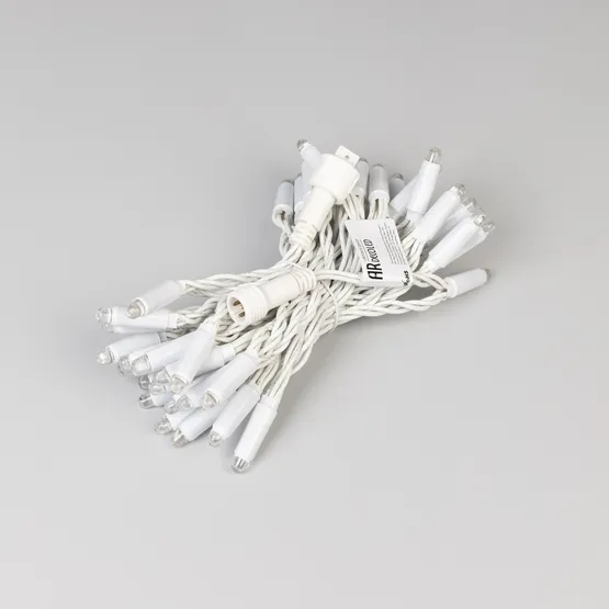 Фото #4 товара Светодиодная гирлянда ARD-STRING-CLASSIC-6000-WHITE-40LED-LIVE RGB-SPI (12V, 26W) (Ardecoled, IP65, 1 год)