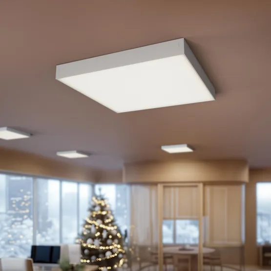 Фото #8 товара Светильник DL-TITAN-FRAMELESS-S600x600-40W Warm3000 (WH, 120 deg, CRI90, 230V) (Arlight, IP40 Металл, 5 лет)