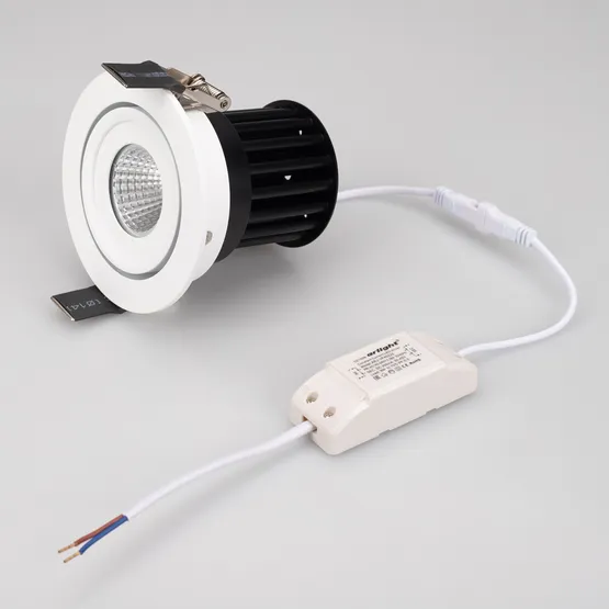 Фото #2 товара Светодиодный светильник LTD-95WH 9W Day White 45deg (Arlight, IP40 Металл, 3 года)