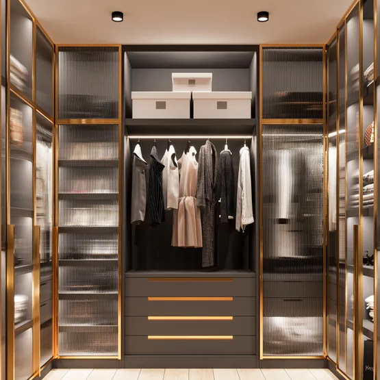 Фото #4 товара Профиль WARDROBE-1930-2000 ANOD BLACK (Arlight, Алюминий)