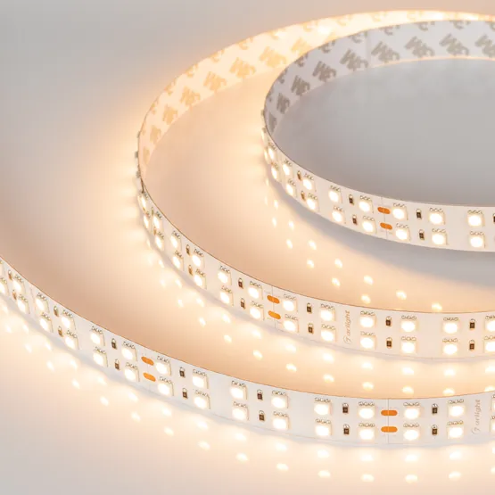 Фото #4 товара Светодиодная лента RT 2-5000 24V Warm2700 2x2 (5060, 720 LED, LUX) (Arlight, 34.4 Вт/м, IP20)