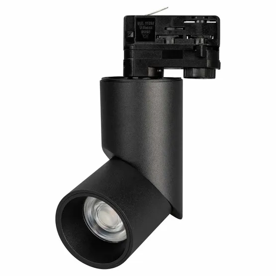 Фото #1 товара Светильник LGD-TWIST-TRACK-4TR-R70-15W White5000 (BK-BK, 30 deg, 48V, DALI) (Arlight, IP40 Металл, 3 года)