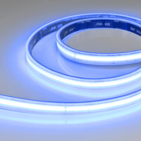 Фото #2 товара Светодиодная лента герметичная COB-PS-X1680-14mm 24V RGB (10 W/m, IP67, TWP100, 5m) (Arlight, -)