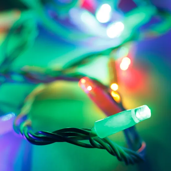 Фото #2 товара Светодиодная гирлянда ARD-STRING-PRO-10000-WHITE-100LED-LIVE RGB (230V, 7W) (Ardecoled, IP65)