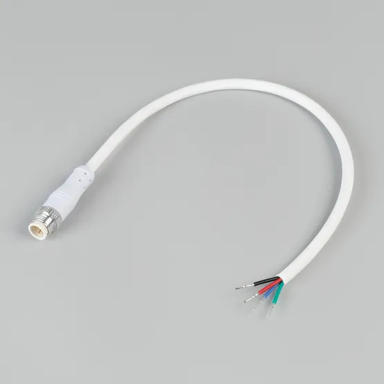 Фото #2 товара Коннектор питания ARL-WAVE-1615-CON-POWER-MALE-4PIN-WHT (Arlight, IP67 Пластик, 3 года)