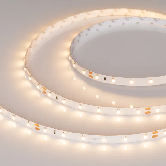 Фото #2 товара Светодиодная лента RT 2-5000-50m 24V Warm2700 (3528, 60 LED/m, LUX) (Arlight, 4.8 Вт/м, IP20)