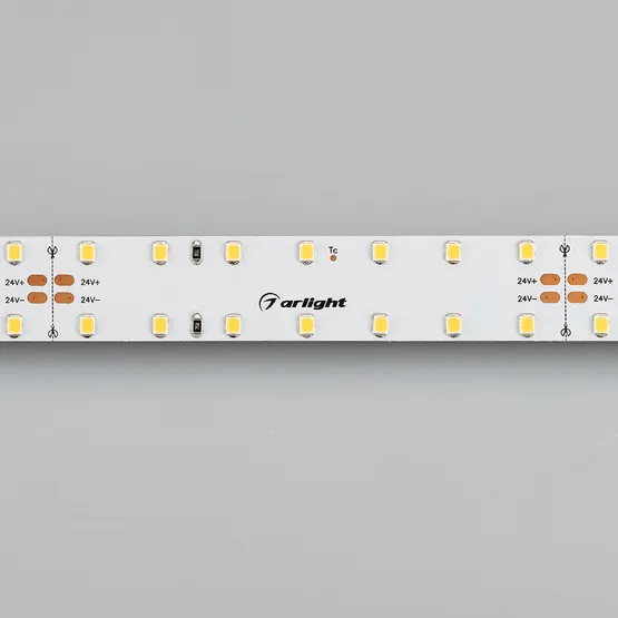 Фото #2 товара Светодиодная лента RT 2-4700 24V Warm2700 20mm (2835, 140 LED/m, LUX) (Arlight, 21.6 Вт/м, IP20)