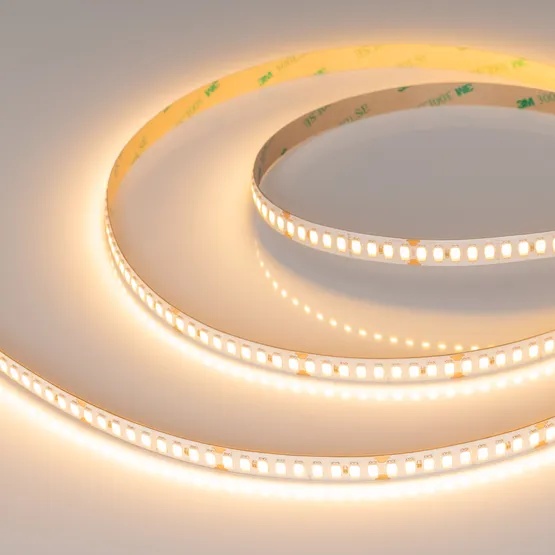 Фото #3 товара Светодиодная лента ULTRA-C180-10mm 24V Warm2700 (19.2 W/m, IP20, 5630, 5m) (Arlight, высок.эфф.200 лм/Вт)