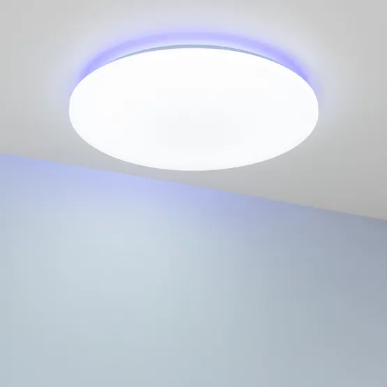 Фото #10 товара Светильник SP-FAVOR-R600-50W Day4000-MIX-RGB (WH, 100 deg, 230V, Tuya Zigbee) (Arlight, IP54 Пластик, 3 года)
