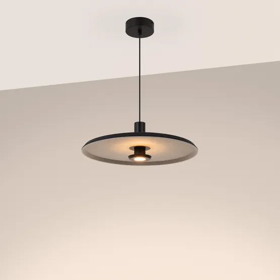 Фото #3 товара Светильник SP-KOTARO-R450-12W Warm3000 (BK-GR, 36 deg, 230V, TRIAC) (Arlight, IP20 Фетр, 3 года)