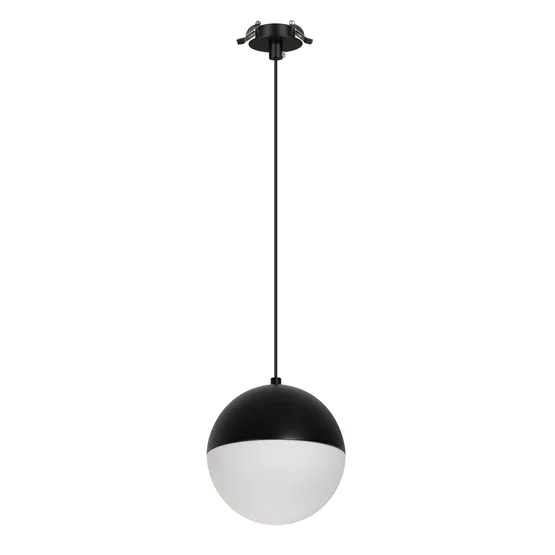 Фото #1 товара Светильник SP-EMISFERO-HANG-BUILT-R150-11W Day4000 (BK, 170 deg, 230V) (Arlight, IP20 Металл, 3 года)