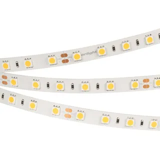 Фото товара Светодиодная лента RT-B60-10mm 24V White6000 (14.4 W/m, IP20, 5m) (Arlight, 14.4 Вт/м, IP20)