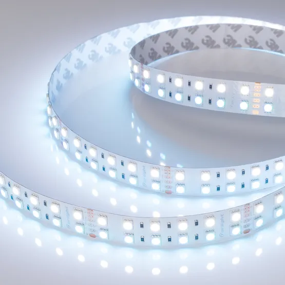 Фото #5 товара Светодиодная лента RT 2-5000 24V RGB-White 2x2 (5060, 720 LED, LUX) (Arlight, 32 Вт/м, IP20)
