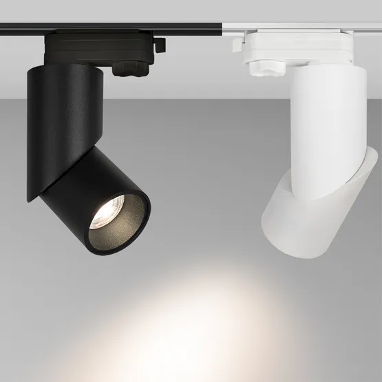 Фото #4 товара Светильник LGD-TWIST-TRACK-4TR-R70-15W White5000 (BK-BK, 30 deg, 48V, DALI) (Arlight, IP40 Металл, 3 года)