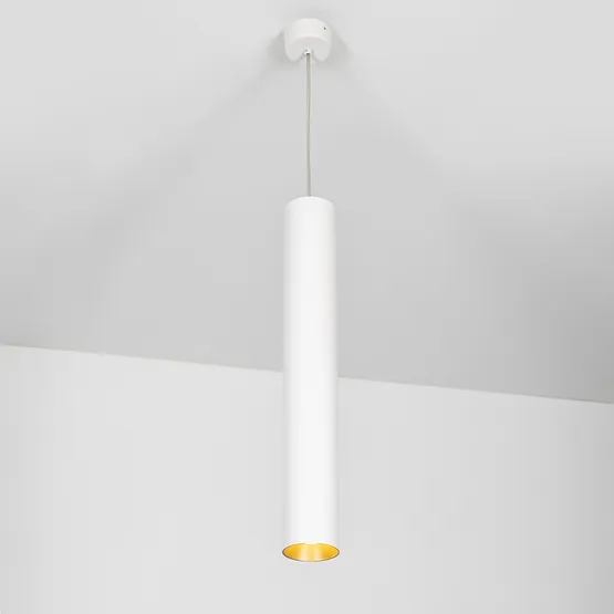 Фото #2 товара Светильник SP-POLO-HANG-LONG450-R65-8W Warm3000 (WH-GD, 40 deg) (Arlight, IP20 Металл, 5 лет)