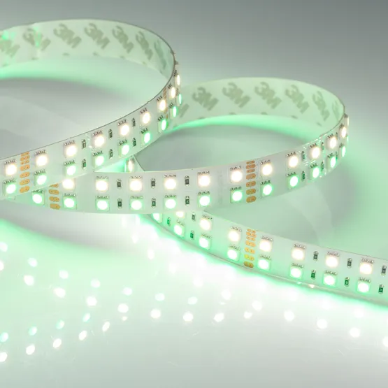 Фото #3 товара Светодиодная лента RT 2-5000 24V RGB-Day 2x2 (5060, 720 LED, LUX) (Arlight, 32 Вт/м, IP20)