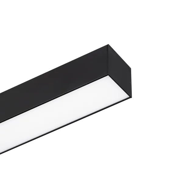 Фото #1 товара Светильник SP-LINE-5050-L960-32W Warm3000 (RAL9005, 120 deg, 230V) IP33 (Arlight, Металл)