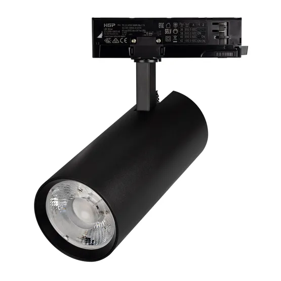 Фото #1 товара Светильник LGD-GERA-4TR-R90-40W Warm3000 (BK, 24 deg, 230V) (Arlight, IP20 Металл, 5 лет)