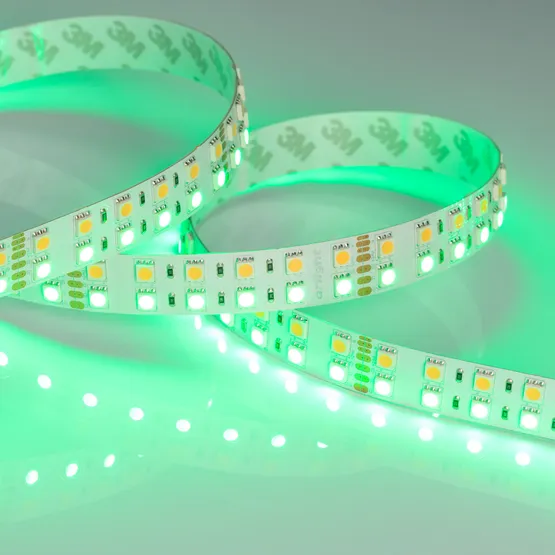 Фото #6 товара Светодиодная лента RT 2-5000 24V RGB-Day 2x2 (5060, 720 LED, LUX) (Arlight, 32 Вт/м, IP20)