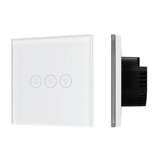 Фото #1 товара Светорегулятор сенсорный с Zigbee управлением SWT-OMALI-SD3-ZB-WH (250V, 500W) (Arlight, Стекло)