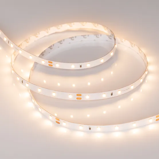 Фото #2 товара Светодиодная лента RT 2-5000 24V Warm2700 (2835, 300 LED, PRO) (Arlight, 7.2 Вт/м, IP20)