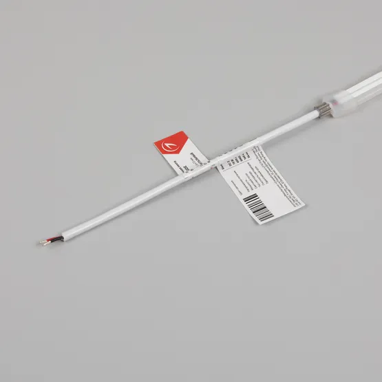 Фото #2 товара Светодиодная лента герметичная HALO-SIDE-A160-06x13mm 24V White6000 (10 W/m, IP67, 5m, wire x1) (Arlight, Вывод прямой, 3 года)