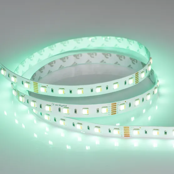 Фото #2 товара Светодиодная лента RT 2-5000 24V RGBW-MIX 12mm (5060-One, 60 LED/m, LUX) (Arlight, RGB-CCT, RGB-MIX, RGB-White MIX)