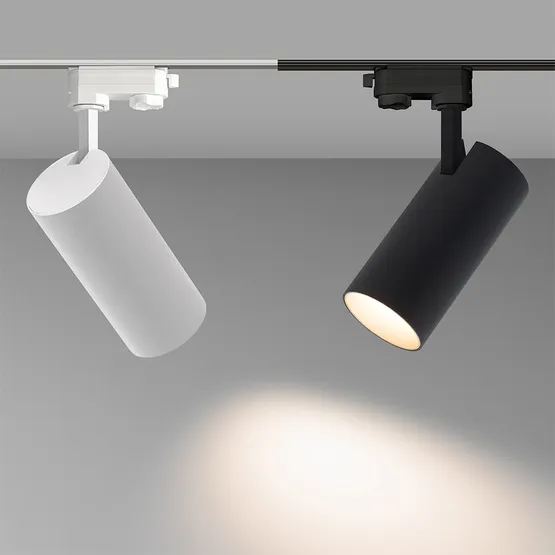 Фото #2 товара Светильник SP-POLO-TRACK-LEG-R85-15W White5000 (BK-BK, 40 deg) (Arlight, IP20 Металл, 3 года)