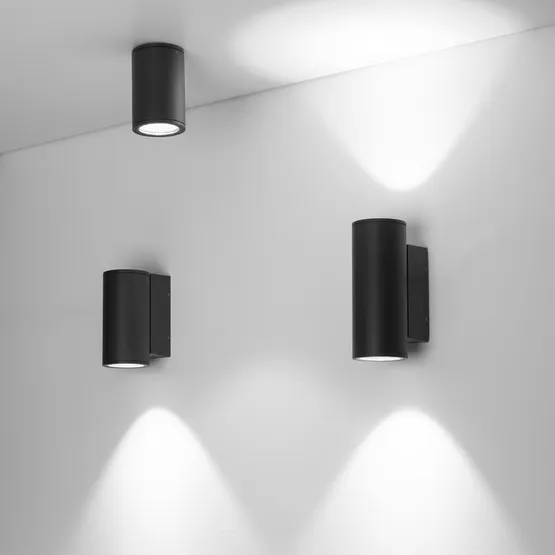 Фото #4 товара Светильник LGD-FORMA-SURFACE-R90-12W Warm3000 (GR, 44 deg, 230V) (Arlight, IP54 Металл, 3 года)