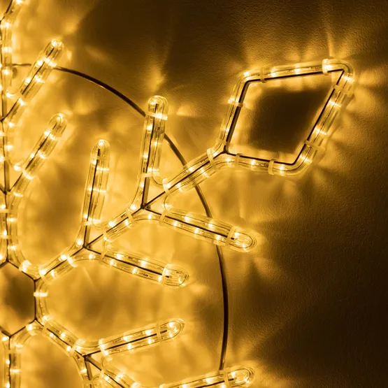 Фото #2 товара Фигура светодиодная ARD-SNOWFLAKE-M9-900x900-360LED Warm (230V, 22W) (Ardecoled, IP65)