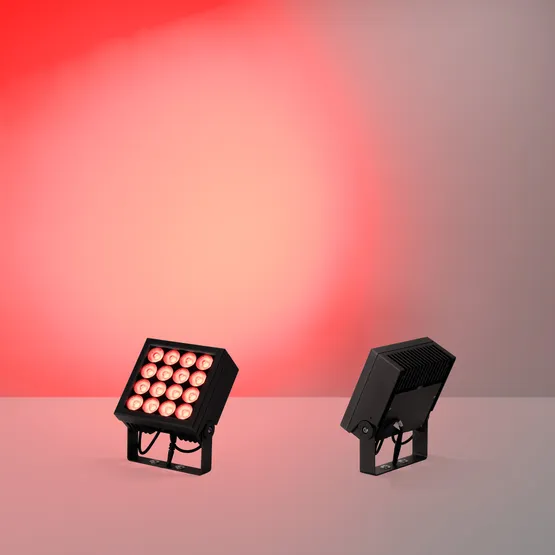 Фото #5 товара Прожектор KT-BLOCK-S220x220-50W RGBW-Day (Графит, 60 deg, 24V, DMX512) (Arlight, IP66 Металл, 3 года)