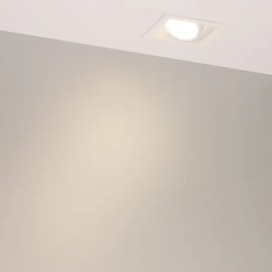 Фото #3 товара Светильник MS-VORTEX-BUILT-S117x117-20W Warm3000 (WH-WH, 20 deg, 230V) (Arlight, IP20 Металл, 5 лет)