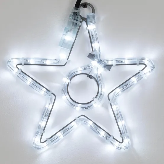 Фото #3 товара Фигура светодиодная ARD-STAR-M4-200x220-36LED White (230V, 2.5W) (Ardecoled, IP65)