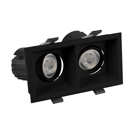 Фото #5 товара Светильник MS-FLOW-BUILT-S157x85-2x6W Day4000 (BK, 38 deg, 230V) (Arlight, IP20 Металл, 5 лет)