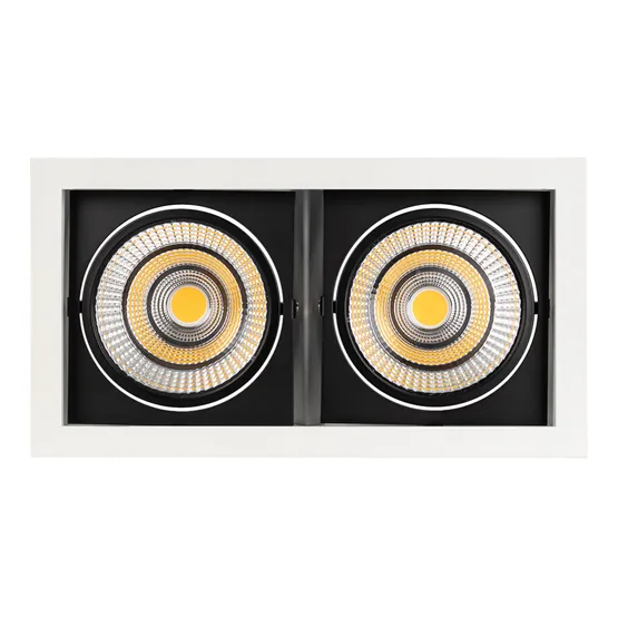 Фото #5 товара Светильник CL-KARDAN-S283x152-2x25W White6000 (WH-BK, 30 deg) (Arlight, IP20 Металл, 3 года)