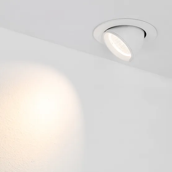 Фото #5 товара Светильник LTD-EXPLORER-R100-12W Warm3000 (BK, 38 deg, 230V) (Arlight, IP20 Металл, 3 года)