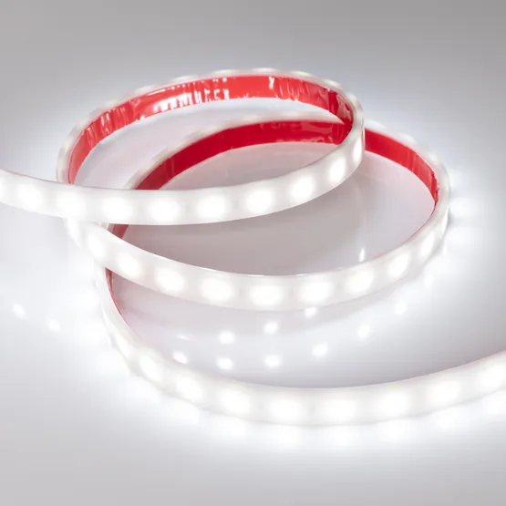 Фото #3 товара Светодиодная лента RTW 2-5000PW 12V White6000 2x (5060, 300 LED, LUX) (Arlight, 14.4 Вт/м, IP66)