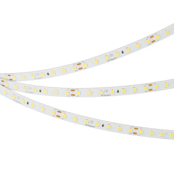 Фото #2 товара Светодиодная лента UL-A112-8mm 24V Warm3000 (12 W/m, IP20, 5m) (Arlight, 7 лет)