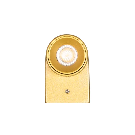 Фото #5 товара Светильник SP-SPICY-WALL-MINI-TWIN-S104x39-2x3W Warm3000 (GD, 40 deg, 230V) (Arlight, IP20 Металл, 3 года)