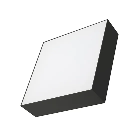 Фото #1 товара Светильник SP-QUADRO-S220x220-27W Day4000 (BK, 120 deg, 230V) (Arlight, IP40 Металл, 3 года)