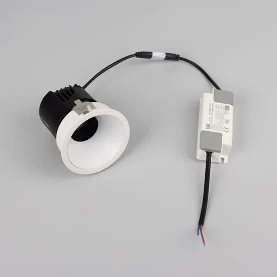 Фото #6 товара Светильник MS-ARADO-BUILT-R75-12W Warm2700 (WH-WH, 55 deg, 230V) (Arlight, IP20 Металл, 5 лет)